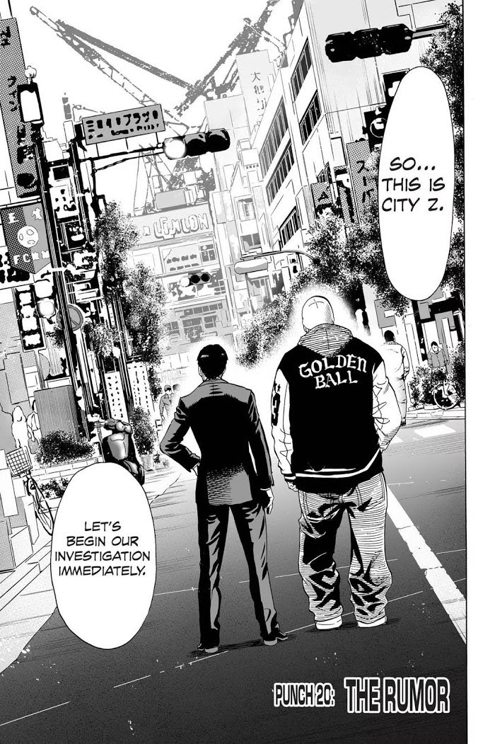 One Punch Man - Chapter 20 image 01
